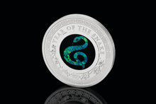 Load image into Gallery viewer, 2025 Australia Opal Series Lunar Year of the SNAKE 1oz Silver Proof $1 Coin