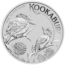 Load image into Gallery viewer, 2023 Australia Kookaburra 1oz $1 Pure Silver .9999 Bullion Coin in Mint Capsule