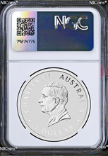 Load image into Gallery viewer, 2024 P Australia Wombat 1 oz Silver Colored Coin NGC MS 70 $1 FR Blue Label ER