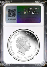 Load image into Gallery viewer, 2024 James Bond Legacy 4th Issue Pierce Brosnan SILVER $1 1oz COIN NGC PF70 FR