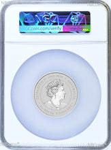 Load image into Gallery viewer, 2024 Silver Lunar Year of the Dragon NGC MS70 2oz $2 Coin Yellow Facing