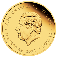 Load image into Gallery viewer, 8-COIN-SET JAMES BOND 007 ROGER MOORE COLLECTION 7x0.5+1=4.5oz SILVER PROOF 2024