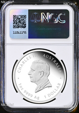 Load image into Gallery viewer, 2025 Australia PROOF Silver Lunar Year of the SNAKE NGC PF70 1oz $1 Coin F w/OGP