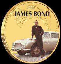 Load image into Gallery viewer, 7-COIN-SET JAMES BOND 007 SEAN CONNERY COLLECTION 6x0.5+1=4oz SILVER PROOF 2024