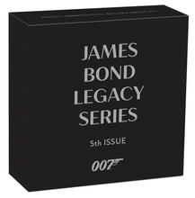 Load image into Gallery viewer, 2024 James Bond Legacy 5th Issue Daniel Craig SILVER $1 1oz COIN NGC PF70 FR