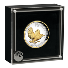 Load image into Gallery viewer, 2024 Gilt High Relief Kookaburra 2oz $2 Silver Proof Coin *2000 Mintage*