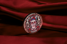 Load image into Gallery viewer, 2024 FRIDA KAHLO 2oz .9999 Silver Antiqued Colored $2 Coin