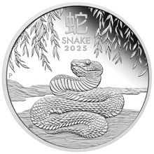 Load image into Gallery viewer, 2025 Australia Lunar Year of the Snake Silver Proof 3-Coin Set 2oz 1oz 1/2oz