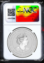 Load image into Gallery viewer, With Card 2024 Silver Lunar Year Dragon GOLDEN NGC MS 70 1oz $1 ANA CHICAGO WFM