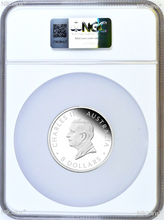Load image into Gallery viewer, 2024 Incuse Proof Observe HIGH RELIEF 5oz Silver Kookaburra $8 Coin NGC PF70 FR