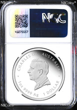 Load image into Gallery viewer, 2025 Australia PROOF Colored Silver Lunar Year of the SNAKE NGC PF70 1oz Coin FR
