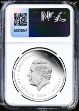 Load image into Gallery viewer, 2024 SPONGEBOB & GARY SQUAREPANTS 1oz .9999 Silver $1 COIN NGC PF70 UC FR