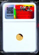 Load image into Gallery viewer, 2024 Australia Mini Roo Kangaroo PROOF 9999 GOLD 0.5g $2 NGC PF70 Coin FR BlueLb