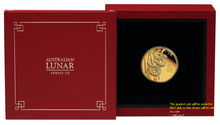 Load image into Gallery viewer, 2025 Australia PROOF GOLD $125 Lunar Year of the Snake NGC PF70 1/4oz Coin FR