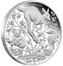 Load image into Gallery viewer, THE PERTH MINT’S 125TH ANNIVERSARY 2024 1oz SILVER PROOF $1 COIN