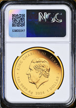 Load image into Gallery viewer, 2024 SEAN CONNERY COLLECTION SILVER 1oz $1 Gilt NGC MS70 James Bond 007 500 Mtg