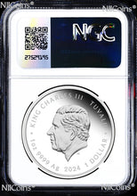 Load image into Gallery viewer, 2024 SPONGEBOB & FRIENDS SQUAREPANTS 1oz .9999 Silver $1 COIN NGC PF70 UC FR