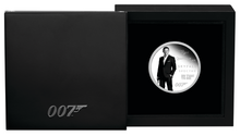 Load image into Gallery viewer, JAMES BOND LEGACY SERIES 5th ISSUE 2024 1oz SILVER PROOF $1 COIN Daniel Craig