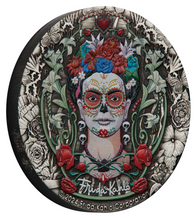 Load image into Gallery viewer, 2024 FRIDA KAHLO 2oz .9999 Silver Antiqued Colored $2 Coin