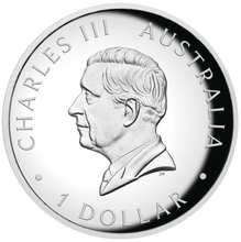 Load image into Gallery viewer, 2024 Australia Kangaroo 1oz $1 Silver Proof Colored High Relief Coin