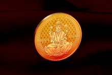 Load image into Gallery viewer, 2024 Diwali Festival 1oz .9999 Silver MEDALLION Gilt Gilded by 24k gold