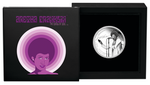 Load image into Gallery viewer, ARETHA FRANKLIN 2024 1oz SILVER $1 POOF Colored COIN 2nd in Musician Series
