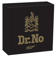 Load image into Gallery viewer, 2022 James Bond 007 Dr. NO SILVER PROOF Colored $1 1oz COIN NGC PF70 F