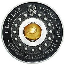 Load image into Gallery viewer, RARE NGC ERROR 2020 LUNAR Year of the MOUSE 1oz $1 Silver Rotating Charm Coin