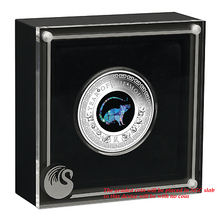 Load image into Gallery viewer, 2020 Australia OPAL LUNAR Year of the MOUSE 1 oz Silver Proof Coin NGC PF70 ER