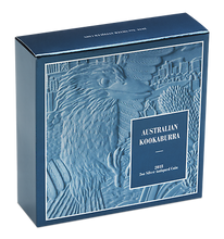 Load image into Gallery viewer, 2018 AUSTRALIA Kookaburra HIGH RELIEF ANTIQUED 2oz Silver $2 COIN NGC MS70 ER