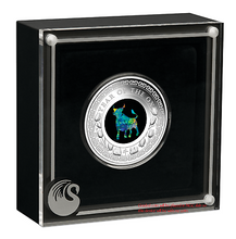 Load image into Gallery viewer, 2021 Australia OPAL LUNAR Year of the OX 1 oz Silver Proof Coin NGC PF70 FR