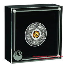 Load image into Gallery viewer, RARE NGC ERROR 2020 LUNAR Year of the MOUSE 1oz $1 Silver Rotating Charm Coin