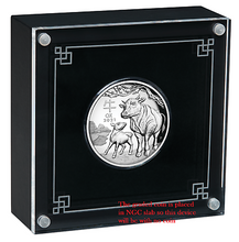 Load image into Gallery viewer, 2021 Australia Lunar Year Of The OX High Relief 1oz Silver Coin NGC PF70 FR