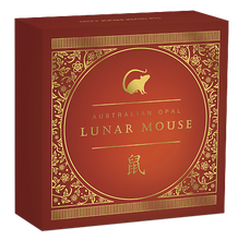 Load image into Gallery viewer, 2020 Australia OPAL LUNAR Year of the MOUSE 1 oz Silver Proof Coin NGC PF70 FR