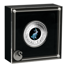 Load image into Gallery viewer, 2023 Australia Opal Series Lunar Year of the RABBIT 1oz Silver Proof $1 Coin