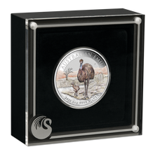 Load image into Gallery viewer, 2021 ANDA Melbourne Money Expo Show 1oz Silver Color Coin EMU NGC MS70 ER