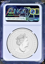 Load image into Gallery viewer, 2023 P Australia Silver Koala 1 oz $1 Coin NGC MS 70 ER Flag Label Double dates