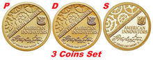 Load image into Gallery viewer, 3-coin-set 2018 P-D-S American Innovation Dollar $1 US Mint bu+"proof is w/OGP"