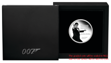 Load image into Gallery viewer, 2023 James Bond Legacy 3rd Issue Timothy Dalton SILVER $1 1oz COIN NGC PF70 ER