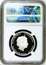 Load image into Gallery viewer, 2016 P Australia PROOF Silver NUGGLEPOT & CUDDLEPIE NGC PF70 1/2oz Colored Coin