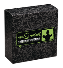 Load image into Gallery viewer, 2022 The Simpsons TREEHOUSE OF HORROR $1 1oz Silver COIN NGC MS70 Black Core