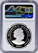 Load image into Gallery viewer, 2022 One Love 1oz .9999 Silver $1 Proof Coin NGC PF70 UC FR with OGP Tuvalu