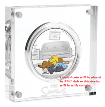 Load image into Gallery viewer, 2019 The Simpsons MAGGIE Simpson Proof $1 1oz Silver COIN NGC PF 70 PF70 Br LB