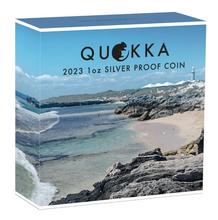 Load image into Gallery viewer, 2023 Australia Quokka Silver Colored Proof NGC PF69 Double Dates 1oz $1 Coin FR