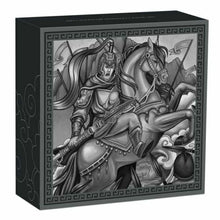 Load image into Gallery viewer, 2021 P ZHAO YUN ANTIQUED 5 Oz .9999 Silver $5 COIN NGC MS69 FR 388 mintage
