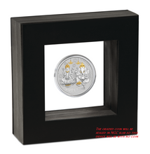 Load image into Gallery viewer, 2021 Diwali Festival Hindu New Year Gift 1oz Silver Gilt NGC PF70 Medal ER