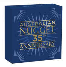 Load image into Gallery viewer, 2021 Australian 35th Ann. Kangaroo Nugget $25 NGC PF70 .9999 1/4oz GOLD Coin
