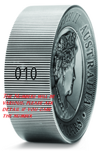 Load image into Gallery viewer, Dragon and Tiger 2022 2 Kilo 9999 Silver Antiqued High Relief $60 Coin 200-mtg