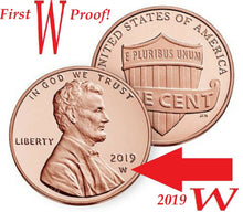 Load image into Gallery viewer, 2019 W West Point Premium PROOF Lincoln Shield Cent Penny Coin Deep Cameo GEM