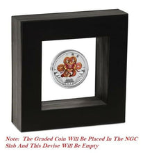 Load image into Gallery viewer, 2018 P TUVALU HAPPY CHINESE NEW LUNAR YEAR DRAGON SILVER $1 1oz COIN NGC MS 70